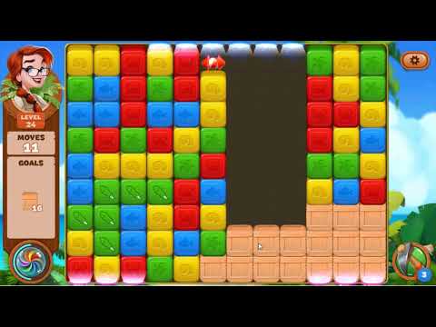 Lost Island Blast Adventure Level 24 No Boosters