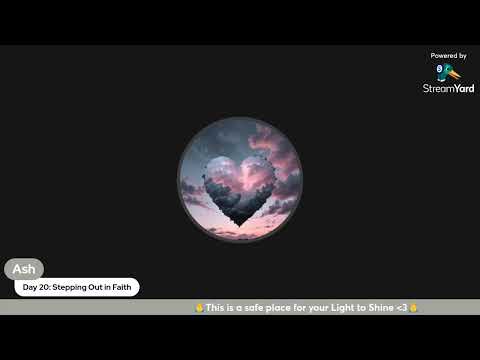 Day 20: Stepping Out in Faith