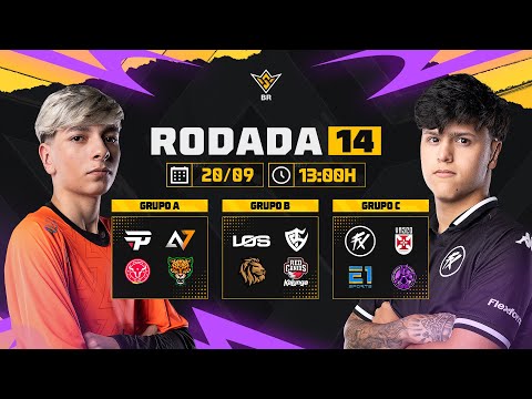 🚨 FFWS BR | SPLIT 2 🏆 RODADA 14 - GRUPOS A, B e C | FREE FIRE AO VIVO🚨 #freefire