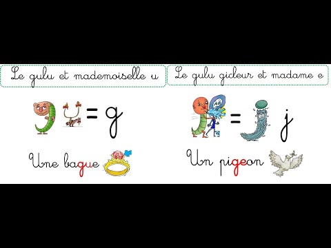 La lettre g : gu ou ge ? le gulu
