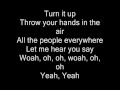 Turn it up from Pillar lyrics Video