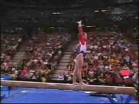 Hollie Vise 2004 Olympic Trials beam 2