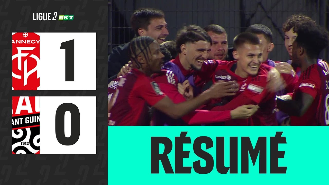 Annecy vs Guingamp Highlights