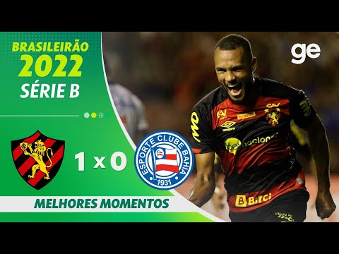 Gols e lances de Sport x Bahia