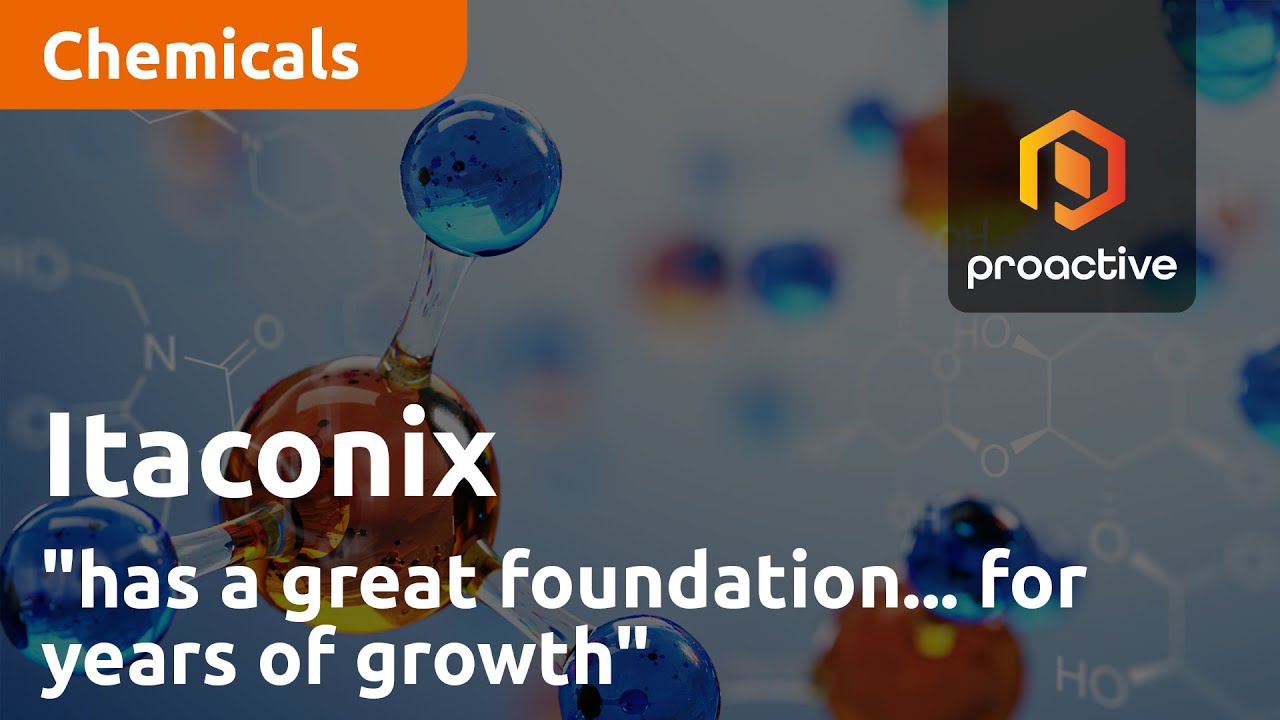 Itaconix "has a great foundation for years of growth"