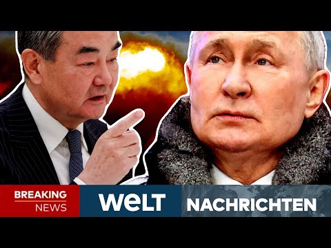 PUTINS KRIEG: Chinas rätselhafter Plan! Jetzt wächst die Angst vor neuer Eskalation | WELT STREAM