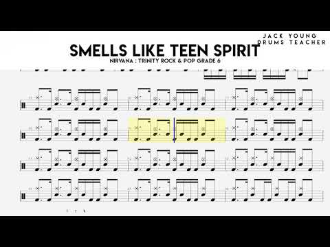 Smells like teen spirit   Trinity Rock & Pop Drums Grade 6