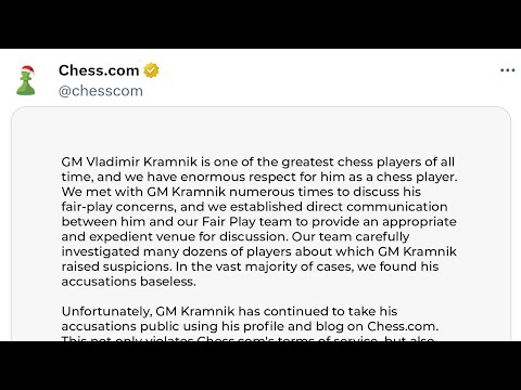 Vladimir Kramnik Got In Trouble...
