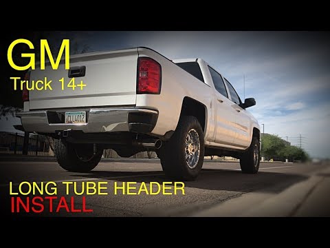 Silverado Sierra Long Tube Header Install 2014+ (Complete Guide)