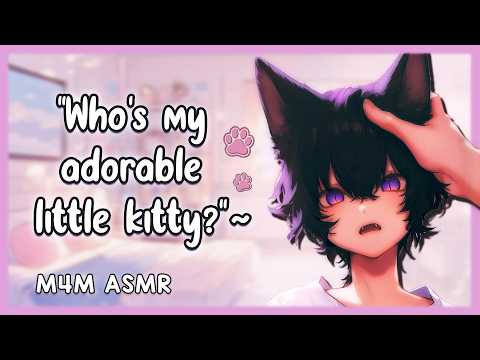 [M4M] Boyfriend Treats You Like His Cute Little Neko Boy [Cuteness Aggression] [Head Pats]