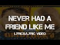 2Pac Never Had A Friend Like Me Lyrics Lyric Video
