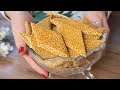 AMAZYNG SESAME BARS WITH ONLY 3 INGREDIENTS ️