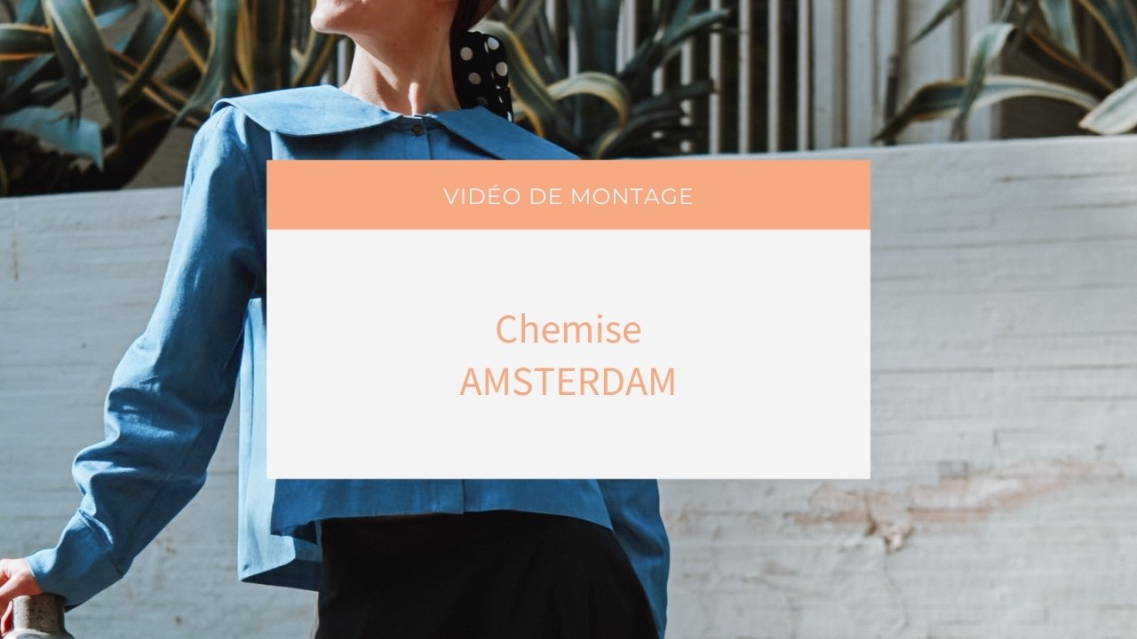 Patron chemise AMSTERDAM - Calissone