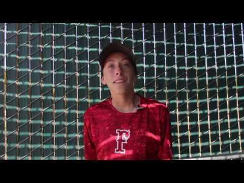 Lily Robles's Softball Skills Video "Catcher/First Base/Third Base”