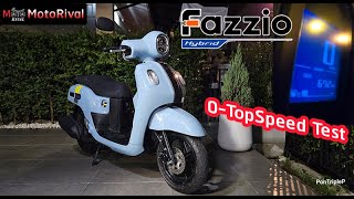 Download lagu TopSpeed 2024 Yamaha Fazzio Hybrid & Accerelation Test by MotoRival mp3