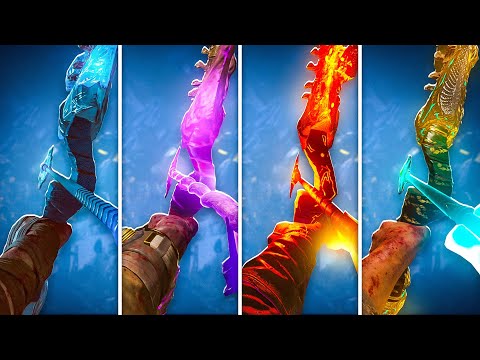 ALL DER EISENDRACHE BOW UPGRADES, EASY GUIDE, 2026. (Lightning, Wolf, Void & Fire)