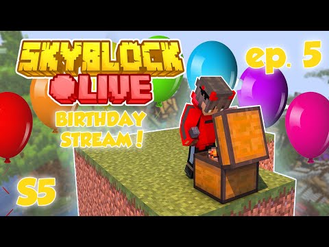 Birthday Madness! Two Tonne Tommy’s Epic Minecraft Skyblock! 🎉