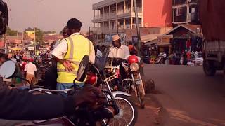 Riding a Boda Boda in Kampala City!
