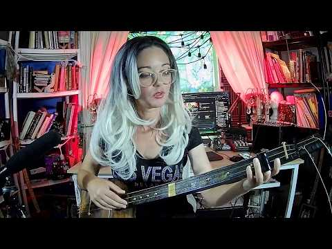 Cigar Box Guitar Lesson 0 / Fretless 3 String Slide Guitar : Getting Started with a Knuckle Slide