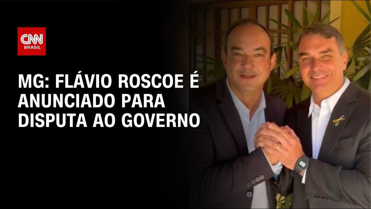 Flávio Roscoe é anunciado para disputa ao governo de Minas Gerais | BASTIDORES CNN