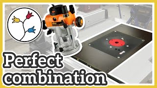 ROUTER TABLE INSERT FOR BOSCH TABLE SAW â€“Â ALL THE DETAILS