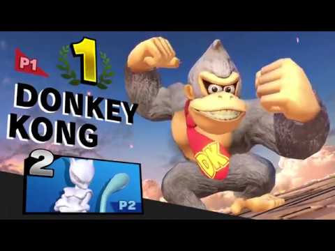 Super Smash Ultimate Quick play (Donkey Kong vs Mewtwo)