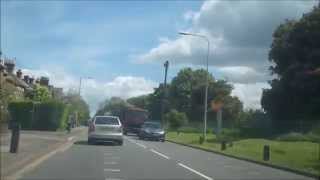 preview picture of video 'Isle of Sheppey to Whitstable A249 A2 A299 England'