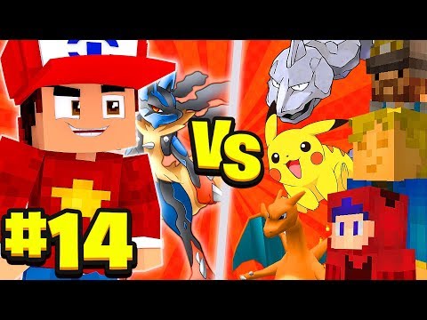Minecraft: EM BUSCA DAS INSÍGNIAS! (parte 1) - PIXELMON 14 ‹‹ L3VI ››