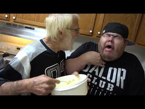 ANGRY GRANDPA'S EGG SALAD FREAKOUT!!