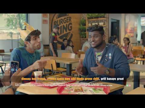 BENJAMIN YANGAL  BURGER KING LOADED WRAPS