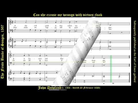 Can she excuse my wrongs. John Dowland. Grace Davidson, Soprano, David Miller, lute