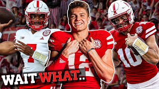 Nebraska's QB1 Vs Wisconsin Will Be...