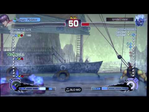 SSF4 AE STITCH-1JZ-GTE (GUY) VS brotherhood69 (ONI) JAPANESE RANKED MATCH 33