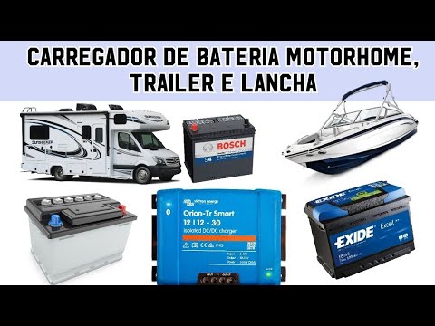 Carregador de Bateria Motorhome, Lancha, Barco Trailer - Victron Energy - Orion Tr Smart DC-DC