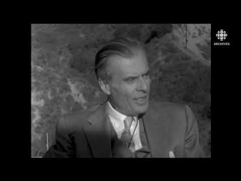 En 1960, Aldous Huxley interviewé en français par Hubert Aquin