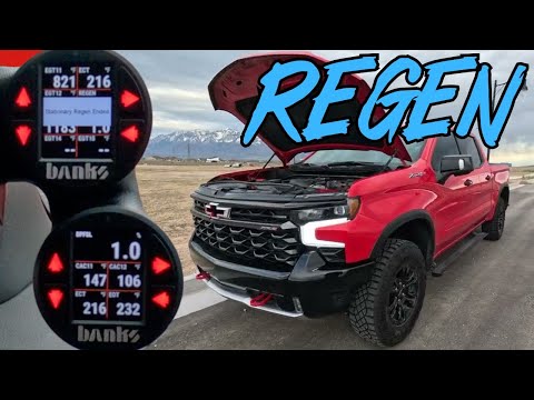 Banks iDash Stationary Regen on 3.0 Duramax Diesel LZ0