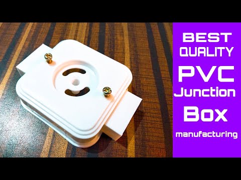 Anushka square pvc junction box 2 way, for electrical fittin...