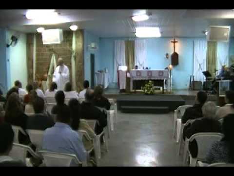 SANTA MISSA COM O  PADRE = HÉLIO FEUSER , 3ª TALHA , 20 / 09 / 2013 - PARTE - 1 / 2