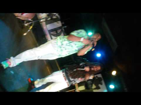Eroc (ABC) and Tiggy (B4L) performing Live at Shakas March 15, 2015