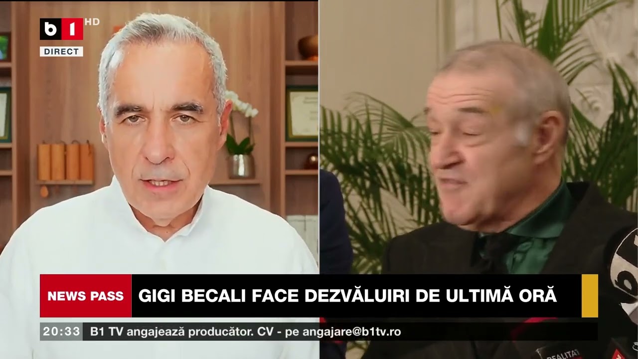 Becali, spectacol de zile mari în Parlament. Ce dezvăluiri a făcut și ce a spus despre C.Georgescu