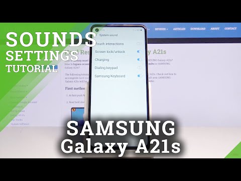 How to Change Charging Sound in SAMSUNG Galaxy A21s – Turn On / Off Charging Sounds