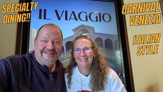 Experience Carnival Venezia At Sea With Dining At Il Viaggio! Tips For Using The Carnival Hub App!