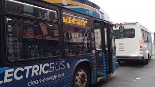 Bx18A Bus Ride From East 170th Street Grand Concourse UnderCliff Loop Morris Heights(Nova LFSe+)