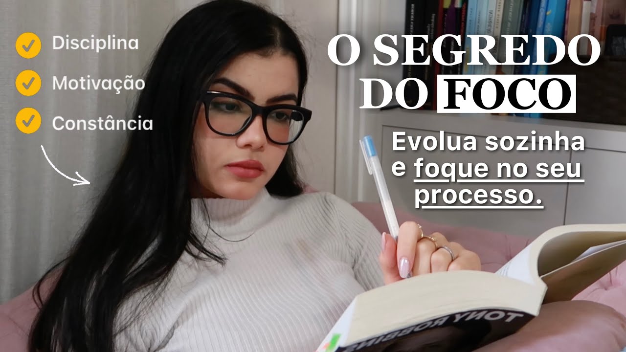 VOLTE PARA O FOCO [um vídeo sincero para quem está sempre desistindo]