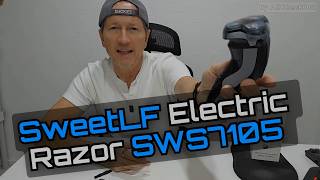 SweetLF SWS7105 Electric Razor Unboxing and Review With Dry & Wet Shave Test