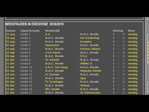 NACpraat 27 12 2018 Terugblik eerste seizoenshelft