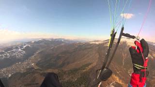 Priseaca Winter Thermic Flying /Niviuk Artik 3/ Romania Feb. 2015