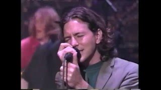 Pearl Jam - Hail Hail - 9/20/96 - Letterman ( UPGRADE!!! ) HQ