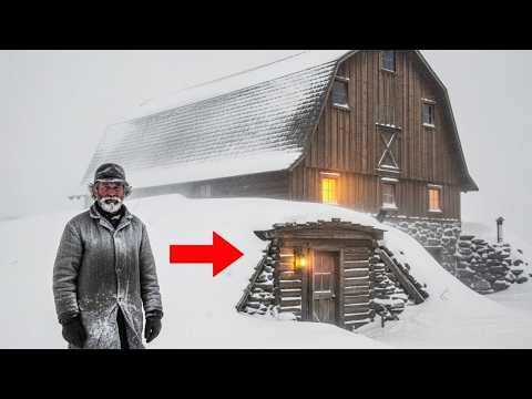 Everyone Thought His Barn Cabin Was Crazy — Until It Stayed 65° During the Worst Blizzard