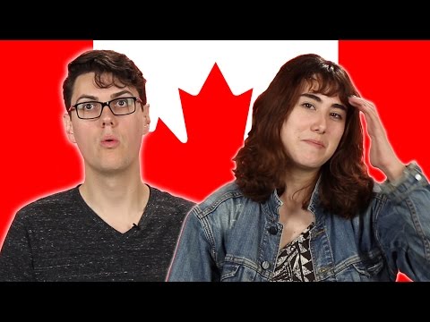 カナダについての基本的な質問にアメリカ人が答える (Americans Answer Basic Questions About Canada)